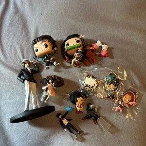 Anime Figures and Keychains